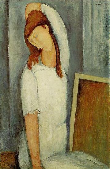 Amedeo Modigliani Jeanne Hebuterne china oil painting image